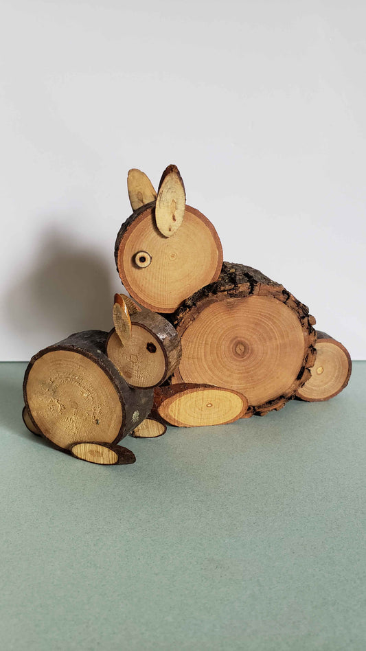 Wooden Bunny