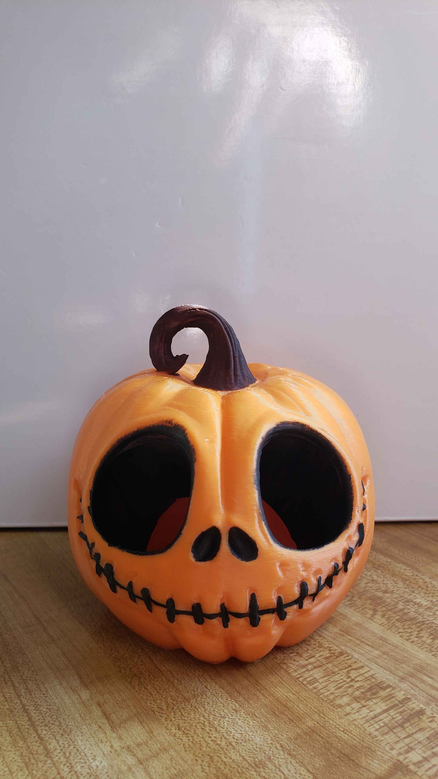 Jack Skellington Tealight Pumpkin